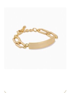 Uncommon James Gold Bar Bracelet